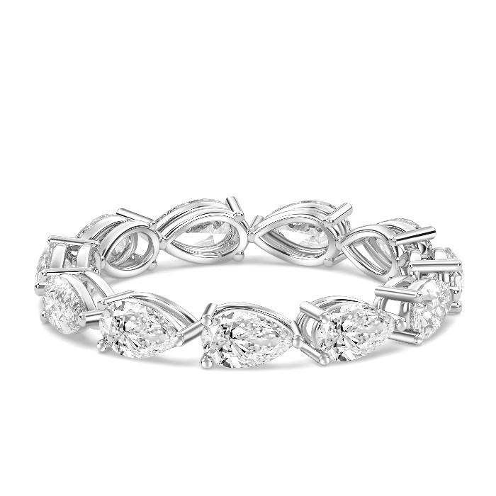 Classic Pear Shape Eternity Band